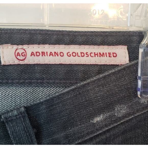 AG Adriano Goldschmied Premier Skinny Straight Grey Jeans Size 27R - Picture 3 of 6